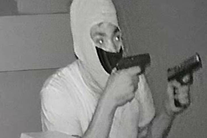 Northwest valley burglary suspect in August 2023. (LVMPD)