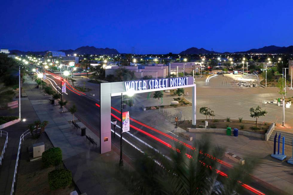 Water Street District is seen, Thursday, June 8, 2023, in Henderson. (Chitose Suzuki/Las Vegas ...