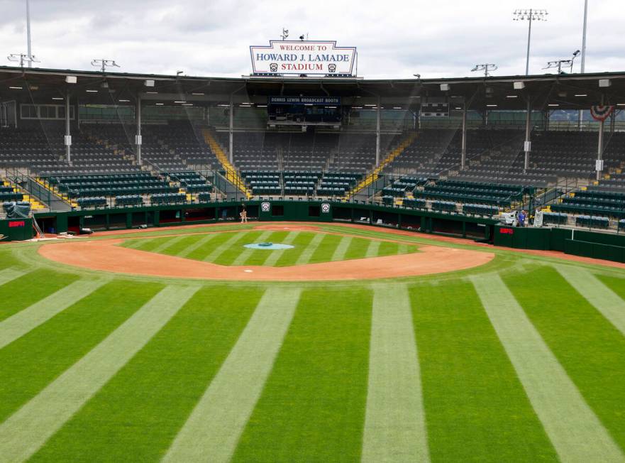 Howard J. Lamade Stadium where the Little League World Series will be held is seen, on Tuesday, ...