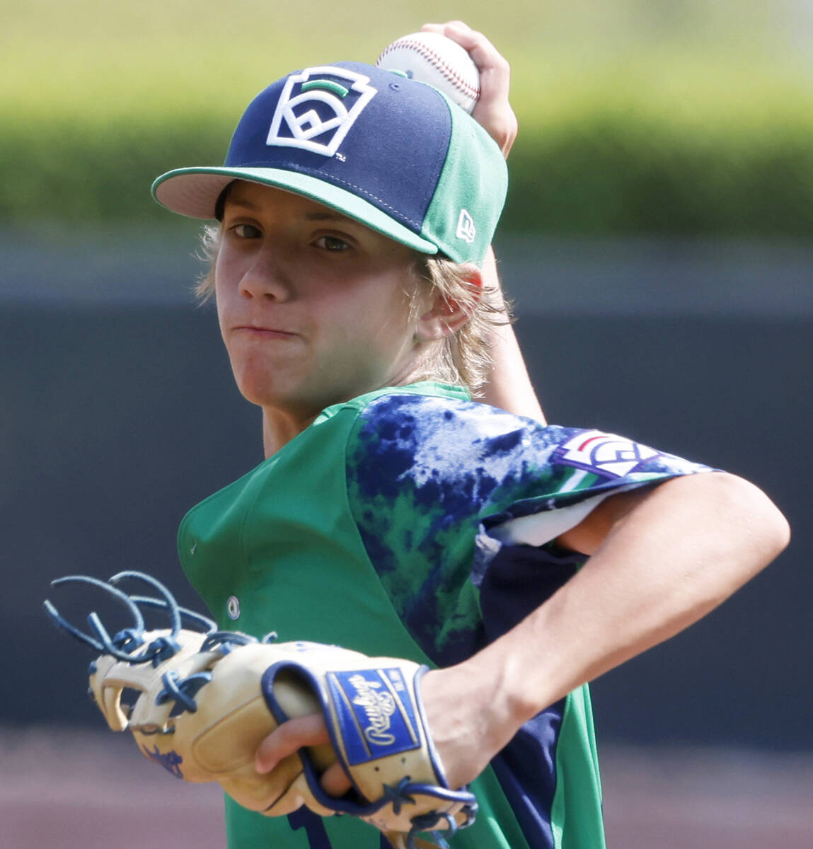 Seattle, Washington, pitcher Trey Kirchoff delivers a pitch against Nolensville, Tennessee duri ...