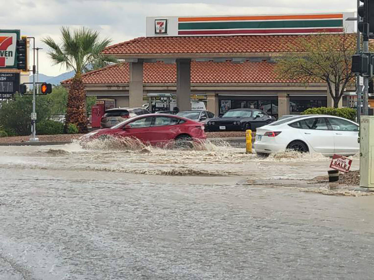 Heavy flooding at Windmill and Bermuda on Friday, Sept. 1, 2023. (Natalie Burt)