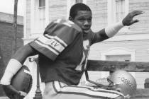 UNLV quarterback and punter Randall Cunningham became a first-team All-America selection and th ...