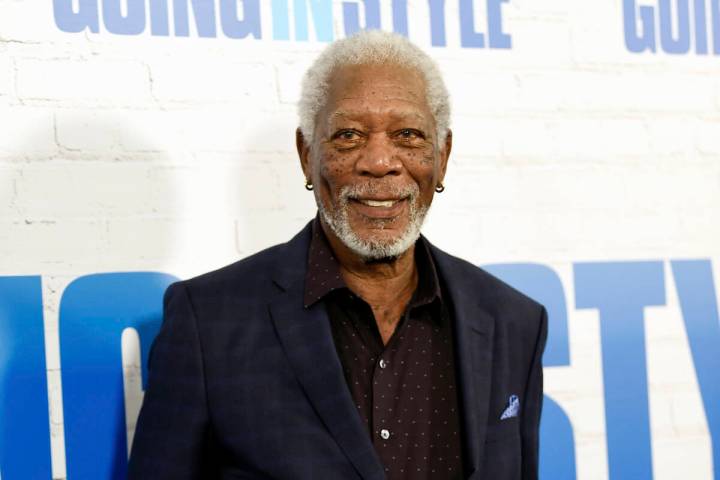 Actor Morgan Freeman attends the world premiere of "Going in Style" at the SVA Theatr ...