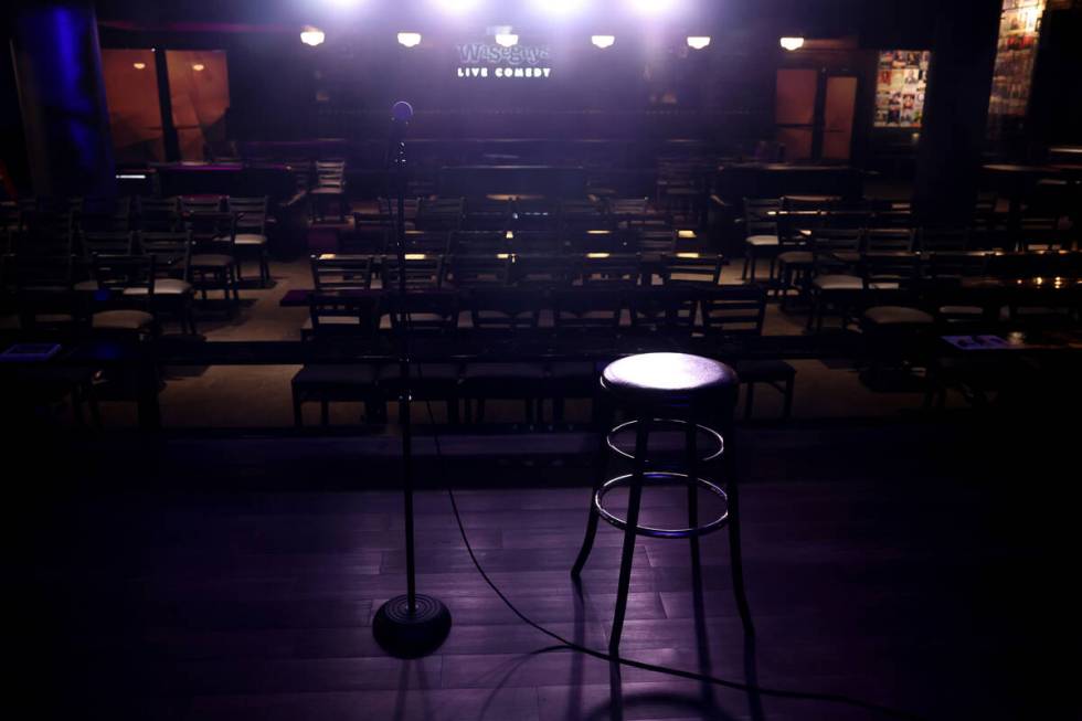 Wiseguys comedy club at Town Square in Las Vegas is shown Monday, Aug. 28, 2023. The second Las ...