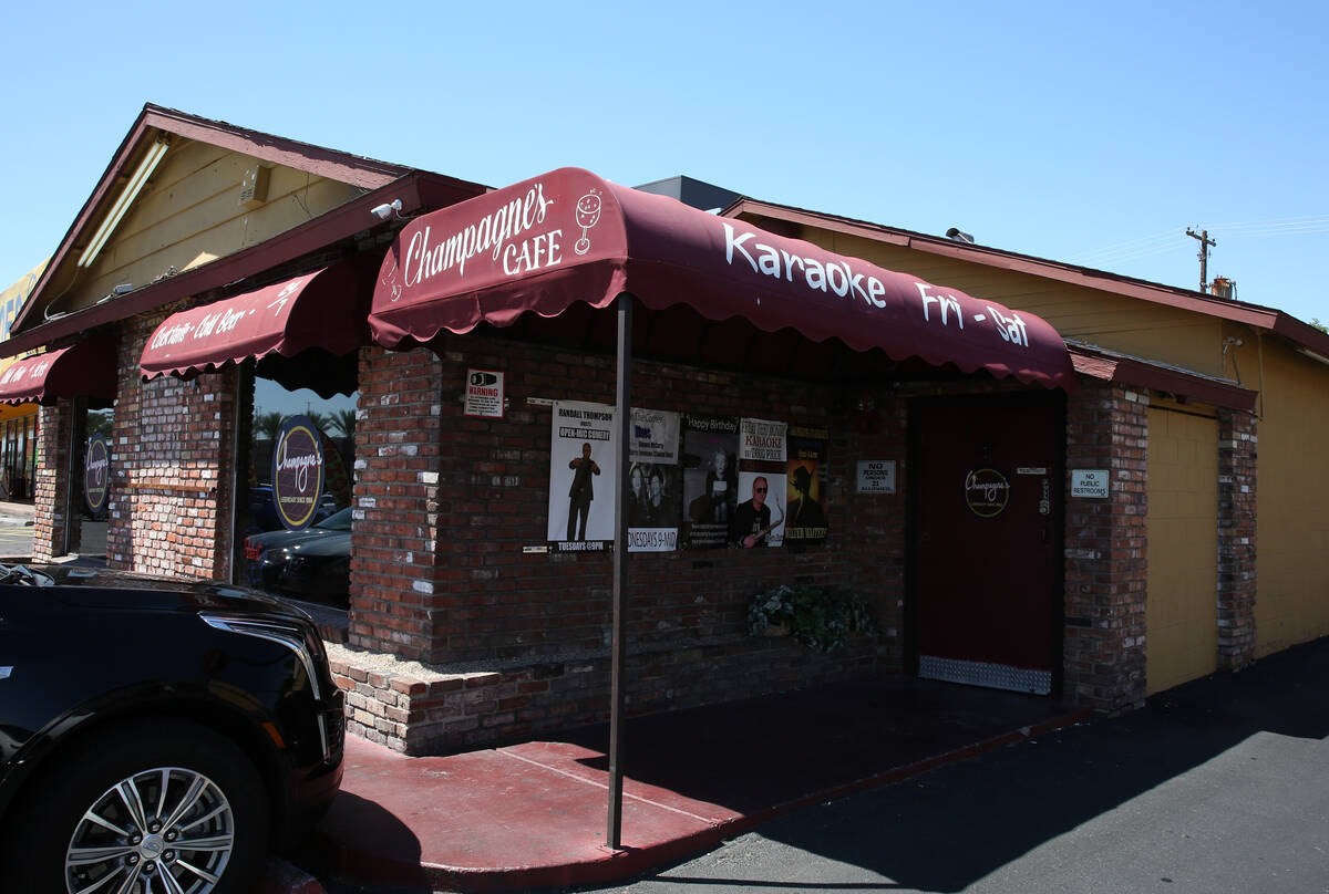 Champagnes Cafe at 3557 S. Maryland Pkwy photographed on Wednesday, April 25, 2018, in Las Vega ...