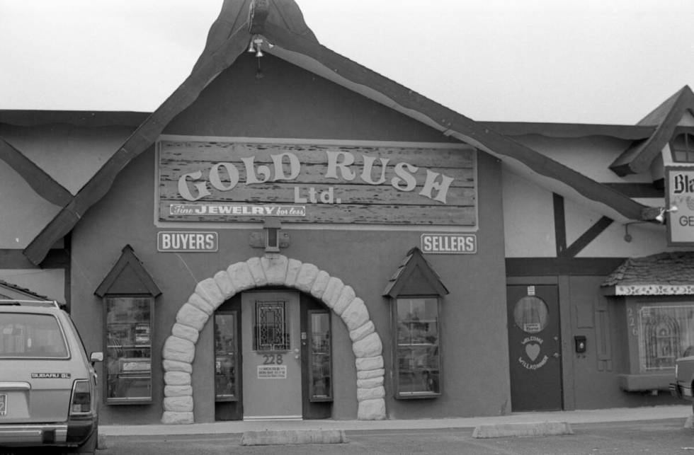 Gold Rush Limited jewelry store at 228 West Sahara Avenue