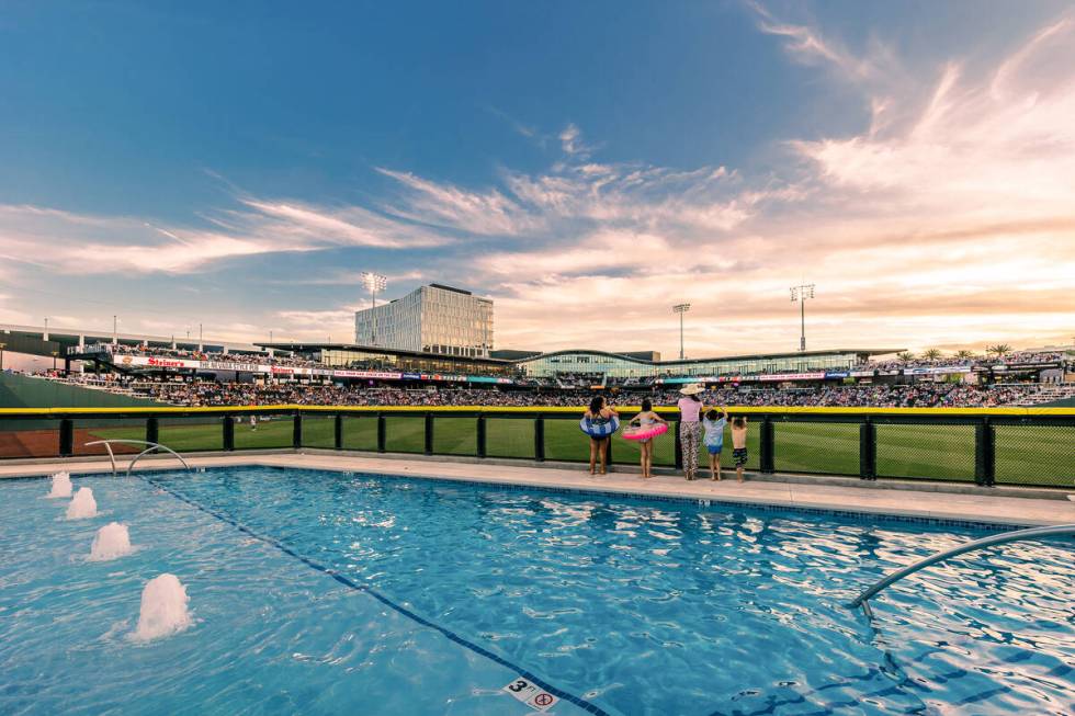 Las Vegas Ballpark in Summerlin has won numerous awards. (Howard Hughes Corporation)