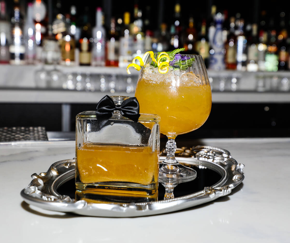 The No. 5 cocktail at Vanderpump à Paris, the newest restaurant from reality television star a ...