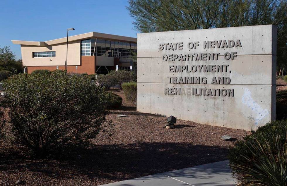 The State of Nevada Department of Employment, Training and Rehabilitation Center on Nov. 12, 20 ...