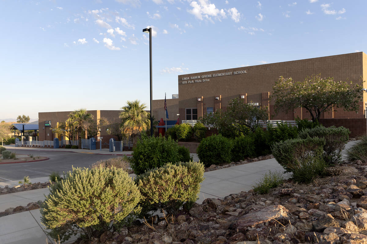 Linda Rankin Givens Elementary School, which was closed for the day due to staffing shortages, ...