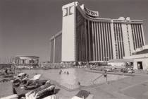 This undated file photo shows exterior of the Las Vegas Hilton. (Las Vegas News Bureau)