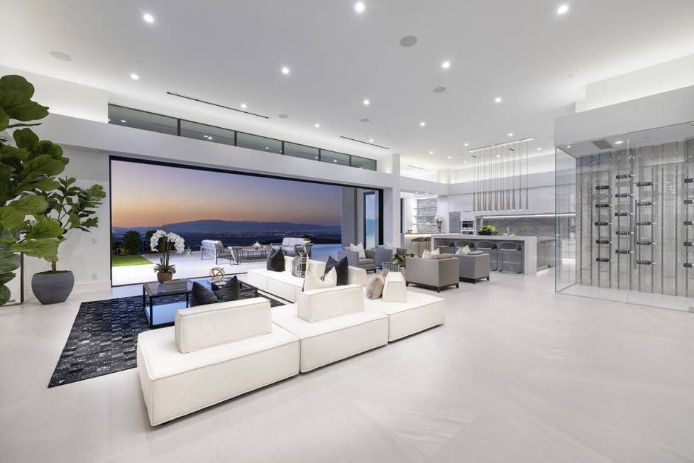 The living room. (Douglas Elliman Las Vegas)