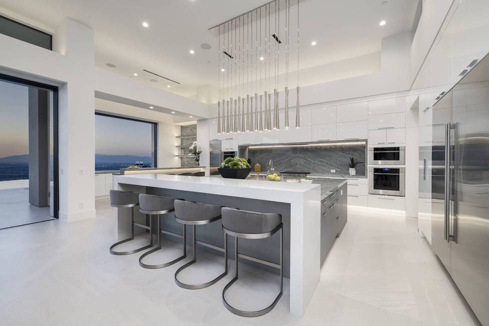 The kitchen. (Douglas Elliman Las Vegas)