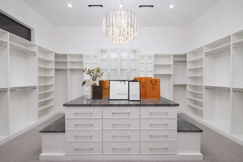 The closet. (Douglas Elliman Las Vegas)