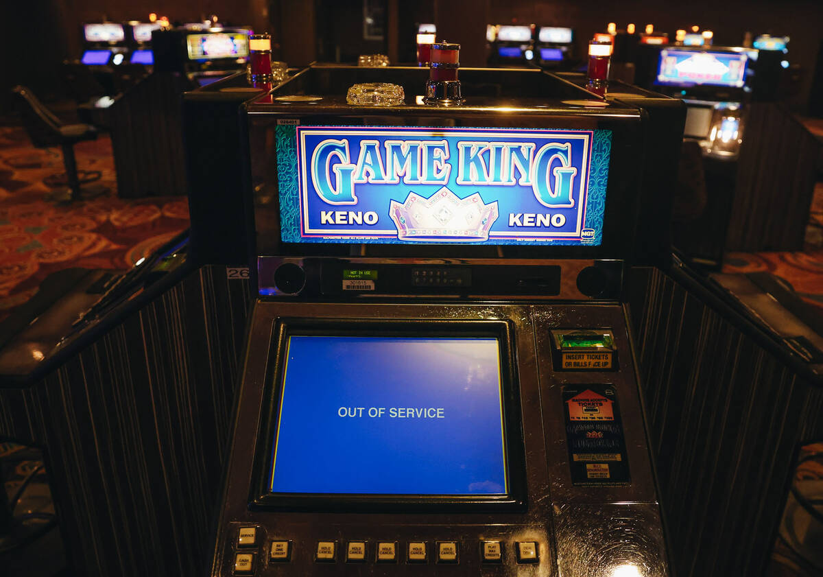 Gambling machines are out of service following a hack targeted at MGM Resorts at Luxor hotel-ca ...