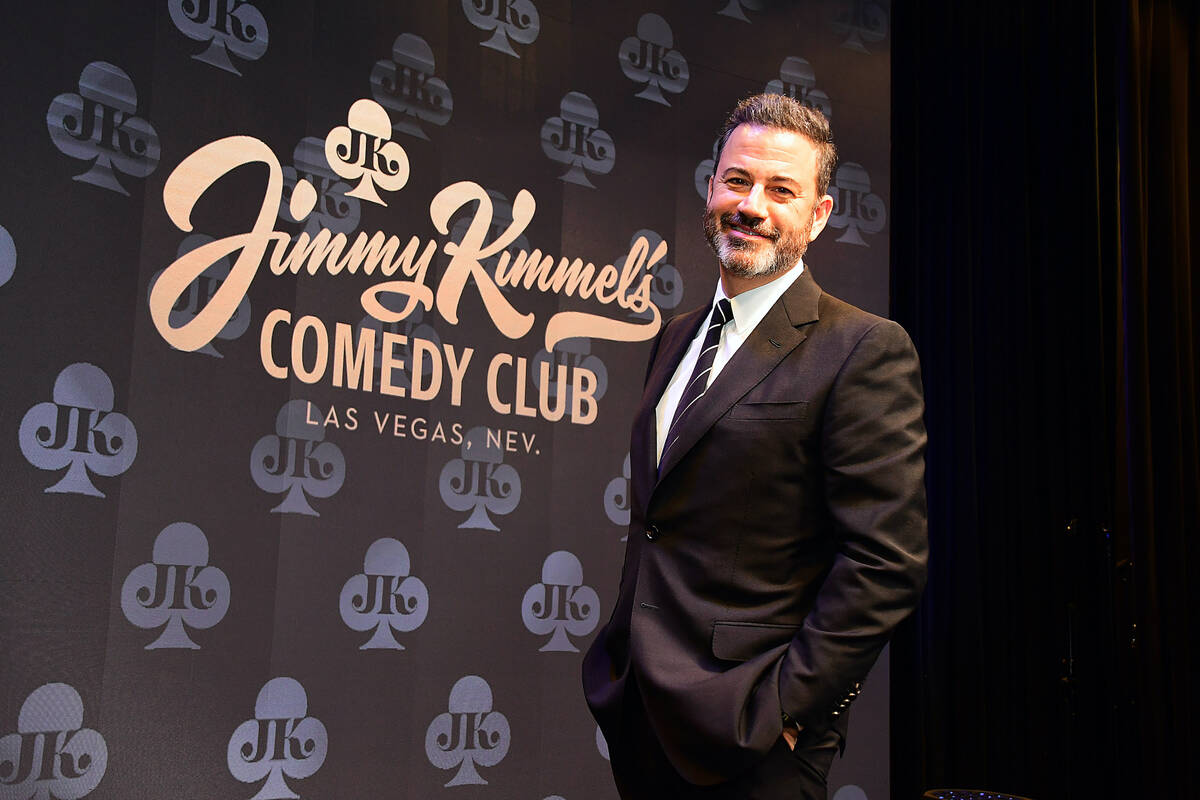 Jimmy Kimmel is shown at the "It's No Joke" Project ALS fundraiser for Joey Porrello, Kimmel's ...