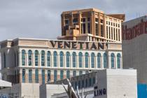 The Venetian on Tuesday, March 17, 2020, in Las Vegas. (Benjamin Hager/Las Vegas Review-Journal ...