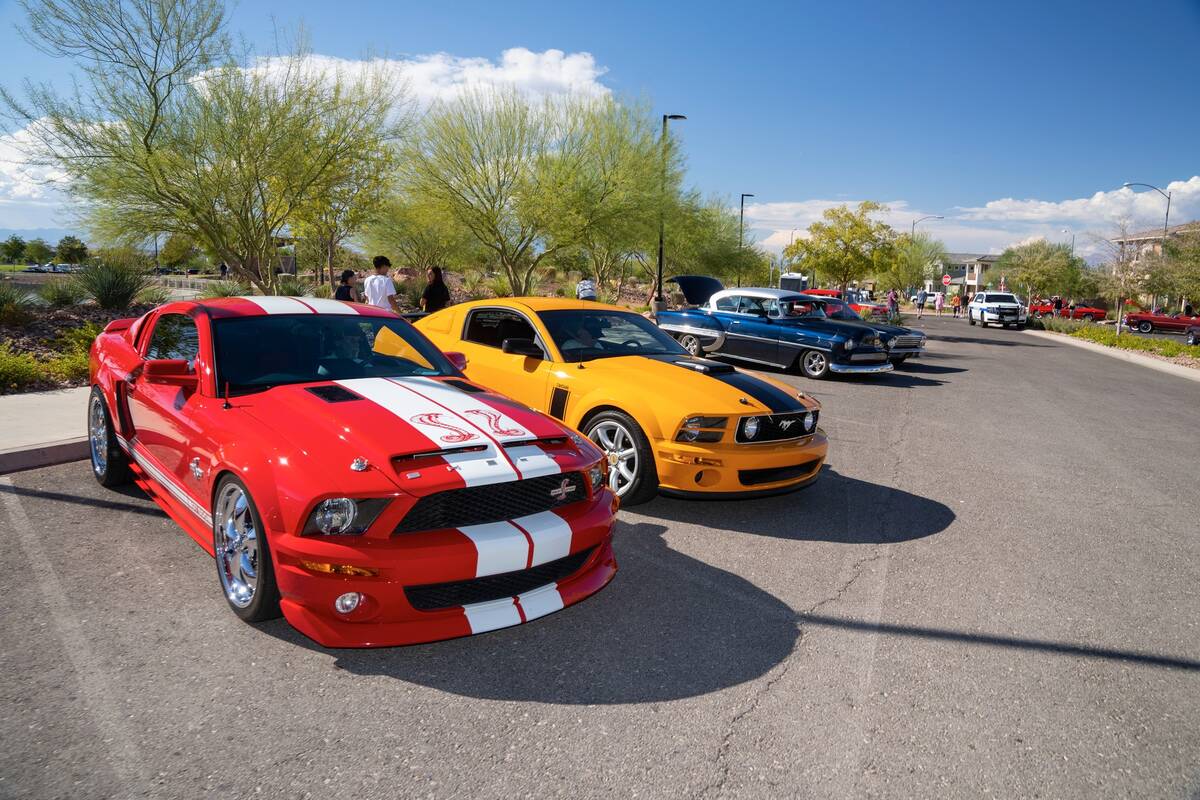 Cadence The Cadence Car Show returns to the Henderson master-planned community Oct. 1 from 10 ...