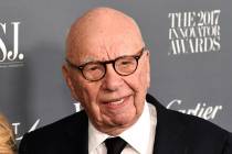 FILE - Rupert Murdoch attends the WSJ. Magazine 2017 Innovator Awards at The Museum of Modern A ...