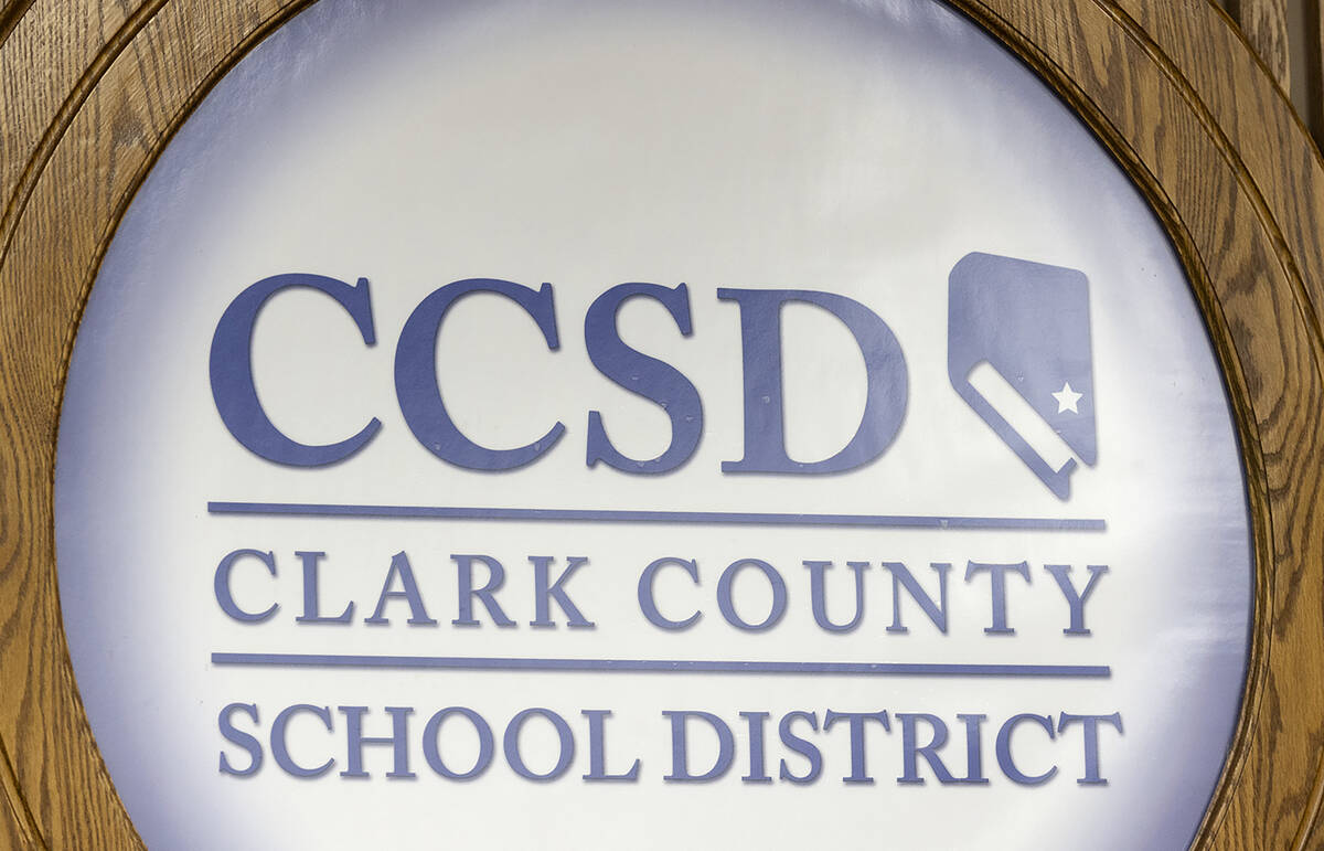 A Clark County School District meeting at the Edward A. Greer Education Center on Thursday, Sep ...