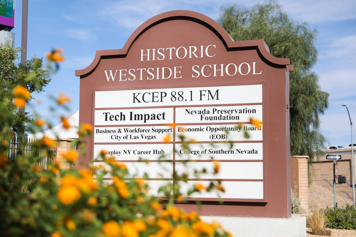 The historic Westside School, constructed in 1923, will mark its centennial this year, as seen ...