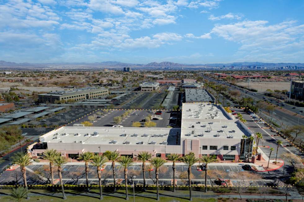 An office building at 10750 W. Charleston Blvd. in the Summerlin community of Las Vegas has sol ...