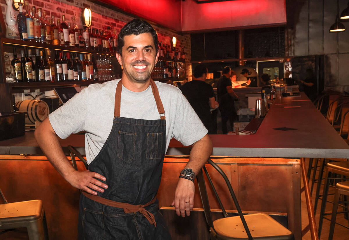 World champion pizza maker Michael Vakneen at his new restaurant, ØØ Pie & Pub, in Chinatown ...