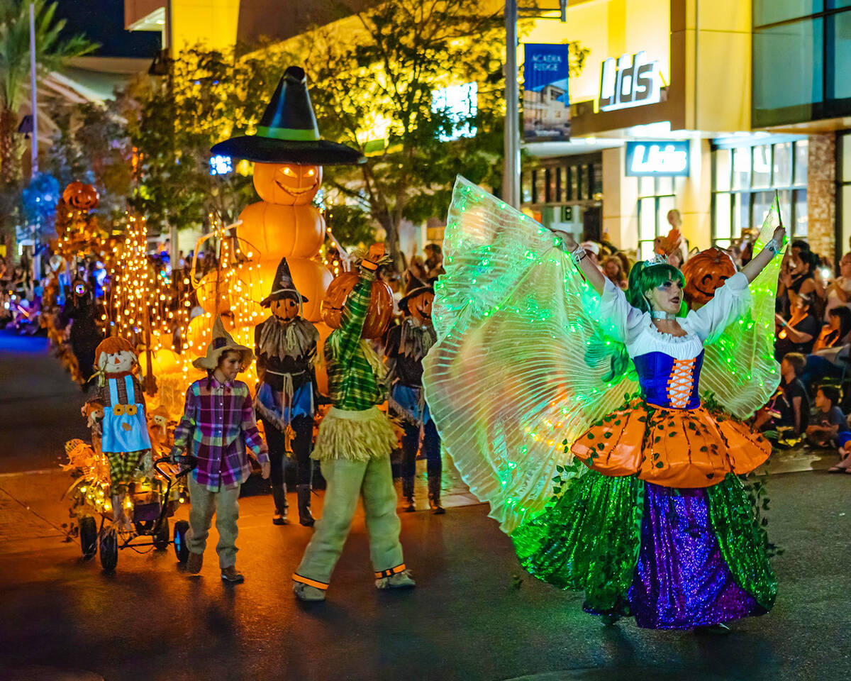 Parade of Mischief in Downtown Summerlin kicked off Oct. 6. (Summerlin)