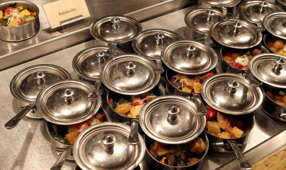 Wicked Spoon Buffet, Ratatouille served in small pots at the Cosmopolitan Thursday June 9, 2011 ...