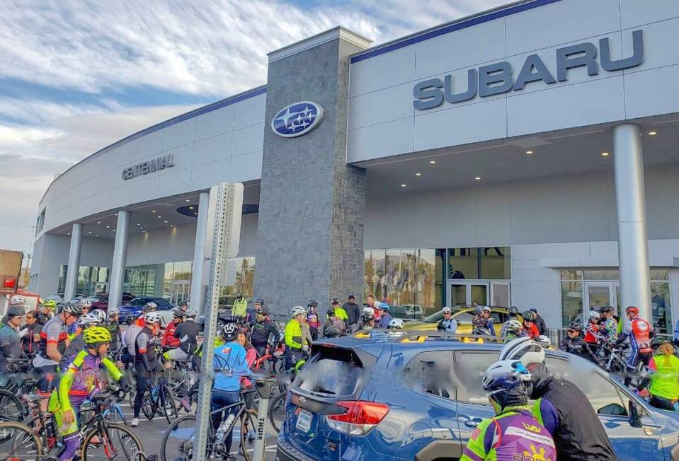 Centennial Subaru hosted a bicycle event July 1 in honor of Pete Makowski, who was killed in 20 ...