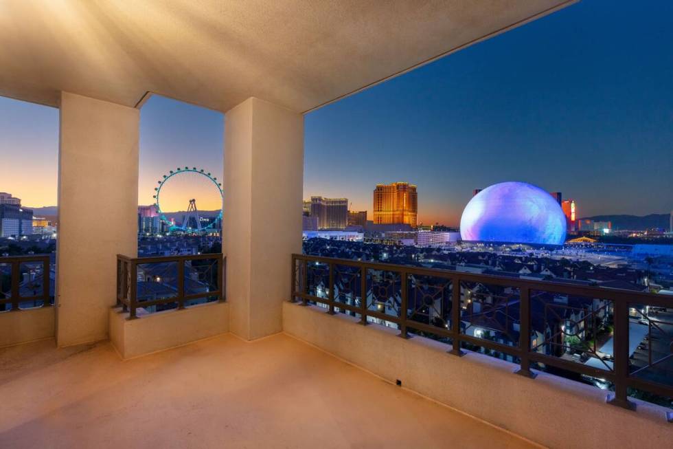 This Park Tower condo has unobstructed views of the Sphere. (Frank Napoli)