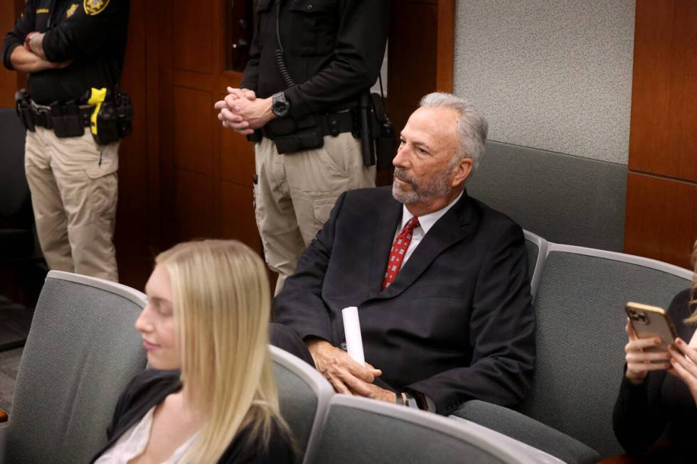 Clark County District Attorney Clark County District Attorney Steve Wolfson watches in court du ...