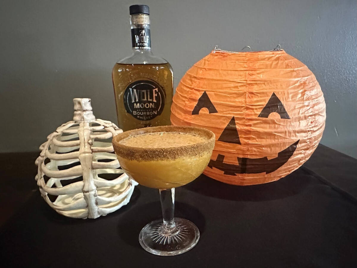 Double Helix Wine & Whiskey Lounge in Las Vegas is sending out its Howl at the Moon cocktail du ...