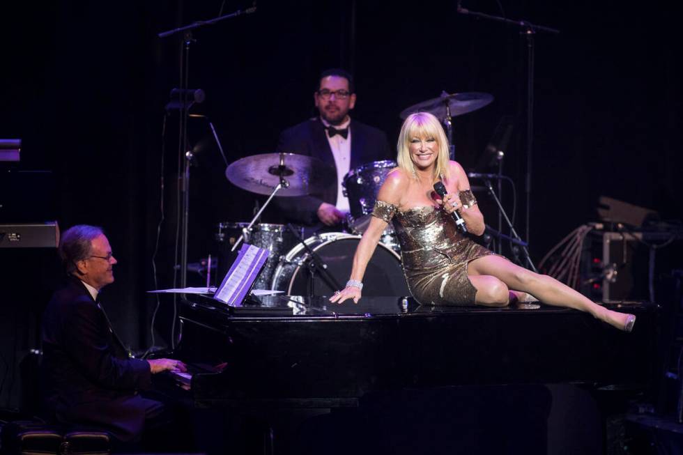 Suzanne Somers performs during the 2016 Best of Las Vegas Awards at The Venetian on Saturday, N ...