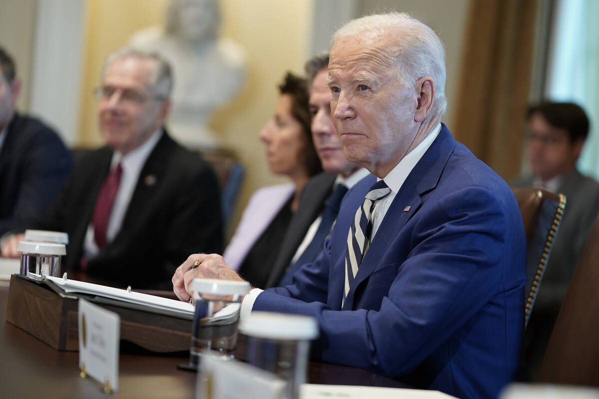 President Joe Biden meets with European Council President Charles Michel and European Commissio ...