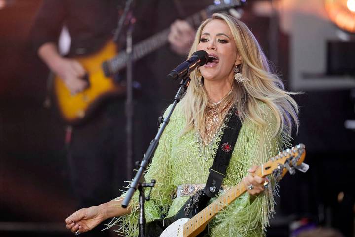 Carrie Underwood performs on NBC's "Today" show at Rockefeller Plaza on Thursday, Sep ...