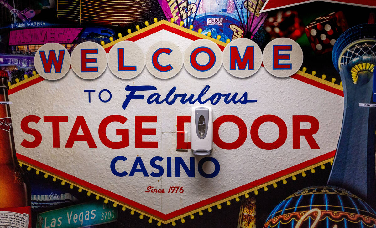 There are some empty seats in the Stage Door Casino on Tuesday, Oct. 24, 2023, in Las Vegas. (L ...