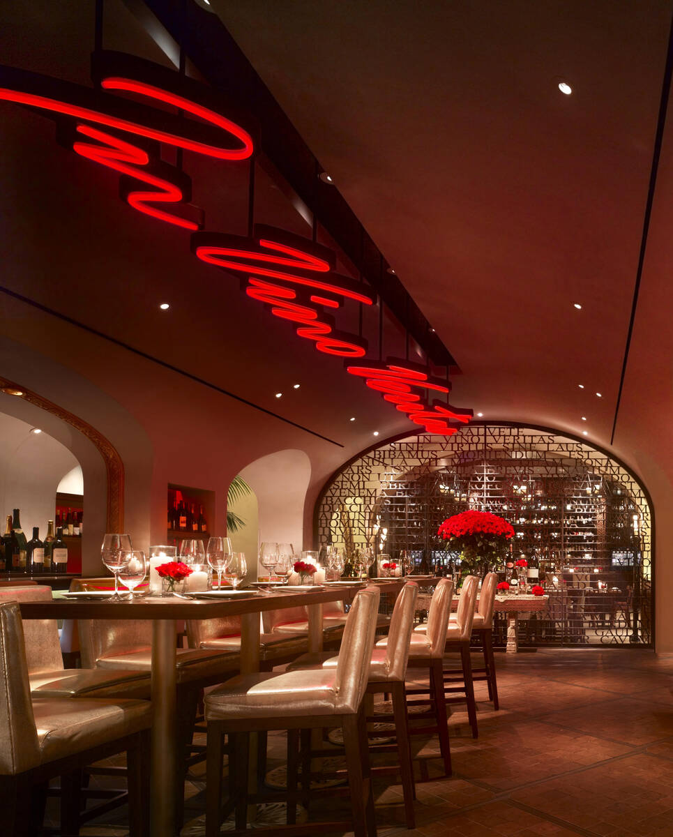 La Cave Wine & Food Hideaway in Wynn Las Vegas on the Strip is offering a special wine flight f ...