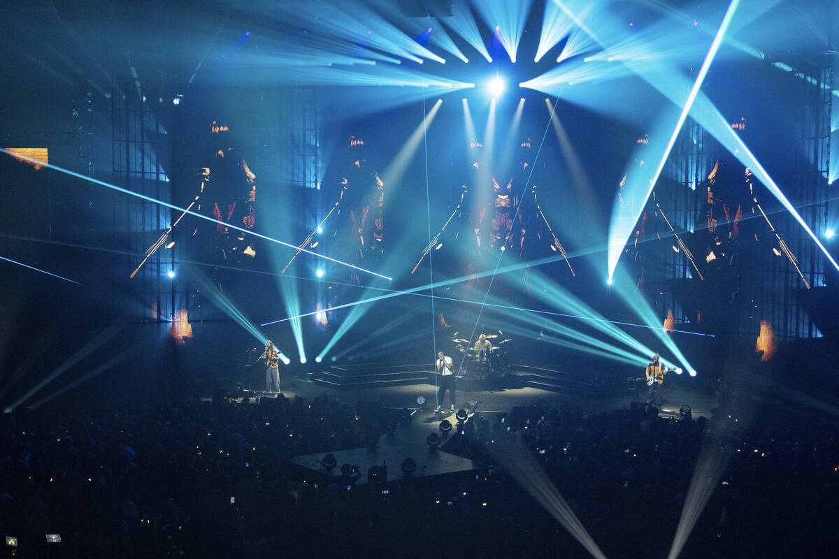 IMAGE DISTRIBUTED FOR DOLBY - Dolby kicked off CES with an Imagine Dragons concert live in Dolb ...