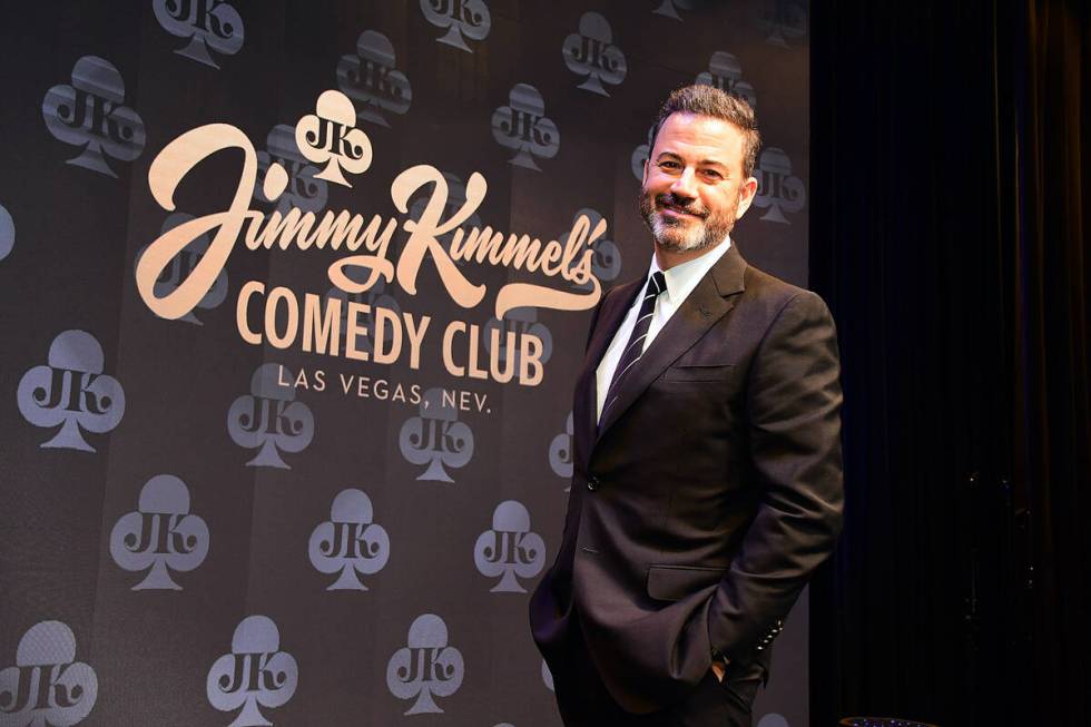 Jimmy Kimmel is shown at Jimmy Kimmel's Comedy Club at Linq Promenade on Friday, May 27. 2023. ...