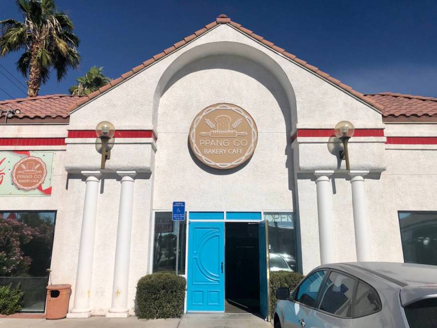 The exterior of the new Ppang Co. Korean bakery on South Jones Boulevard in Las Vegas on Nov. 6 ...