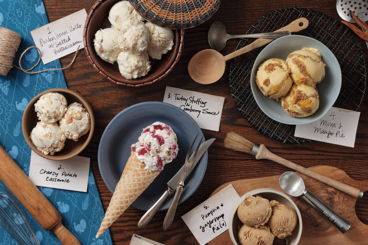 Salt & Straw in the UnCommons development in southwest Las Vegas is offering flavors inspir ...