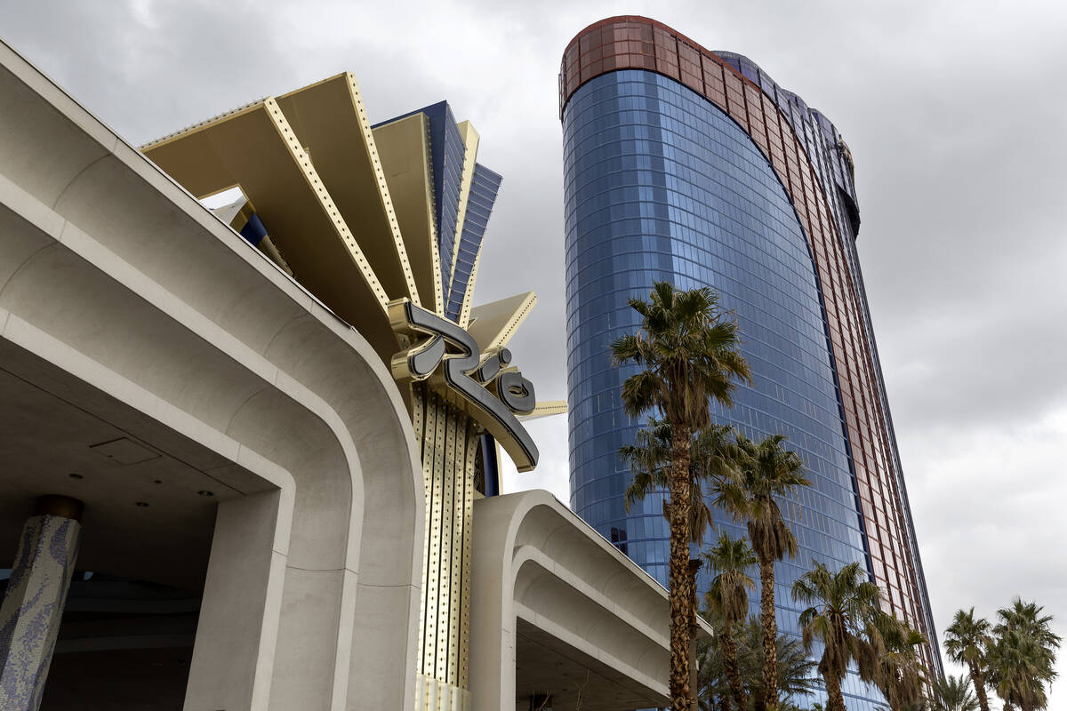 The Rio hotel-casino on Friday, Feb. 24, 2023, in Las Vegas. (Ellen Schmidt/Las Vegas Review-Jo ...