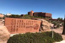 The Clark County Commission voted unanimously Tuesday, Nov. 7, 2023, to appoint charter school ...