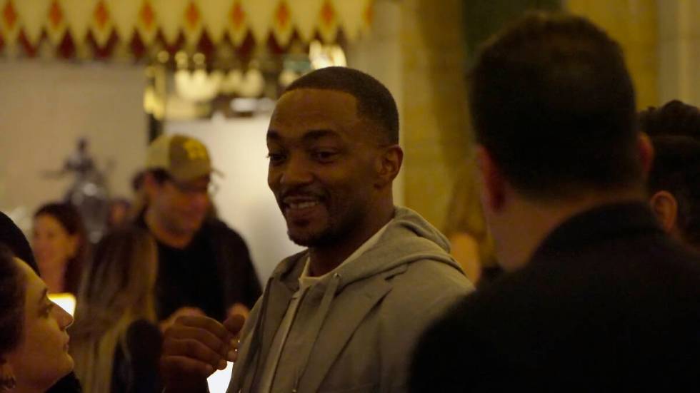 Anthony Mackie is shown at The After by Delilah at Wynn at Delilah Las Vegas. (Wynn Nightlife)