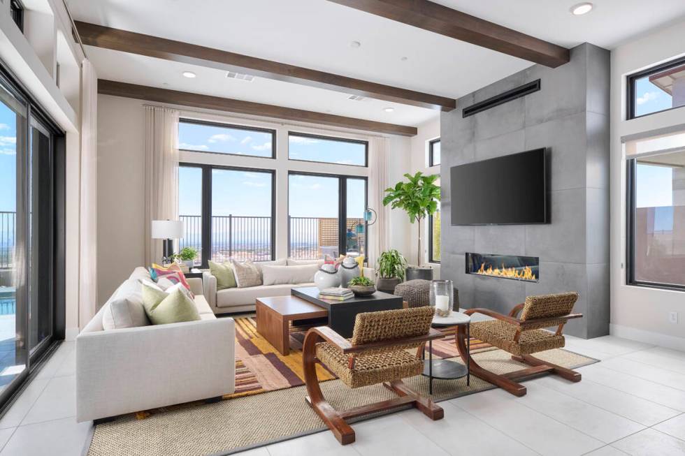 Summerlin Overlook offers two expansive single-story floor plans measuring 2,722 square feet a ...