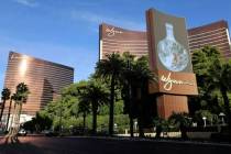 Wynn Las Vegas on the Strip, in October 2022. (K.M. Cannon/Las Vegas Review-Journal)