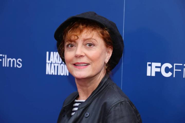 Susan Sarandon attends the premiere of "Lakota Nation vs. the United States" at IFC C ...