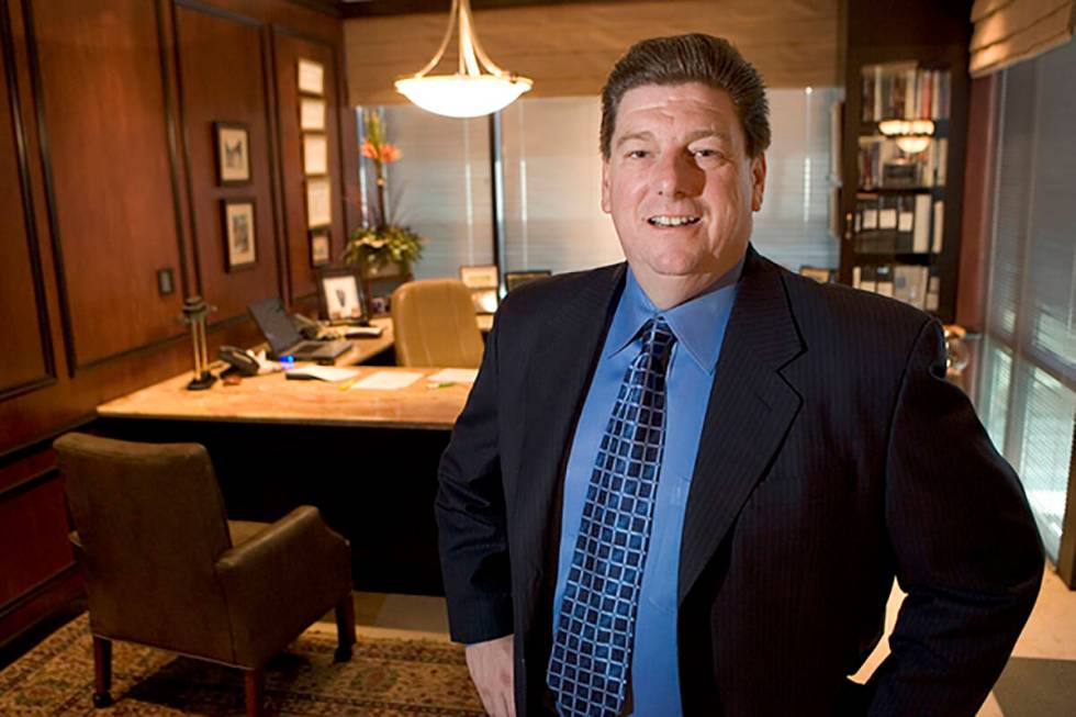 Las Vegas businessman Michael Shustek, seen in 2006. (Las Vegas Review-Journal)