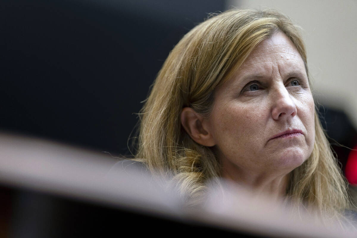 University of Pennsylvania President Liz Magill listens to a question during a hearing of the H ...